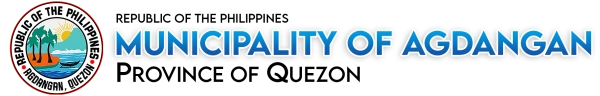 Municipality of Agdangan banner